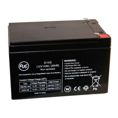 Battery Clerk UPS Battery, UPS, 6V DC, 12 Ah, Cabling, F1 Terminal EATON-PATRIOT SP1 600